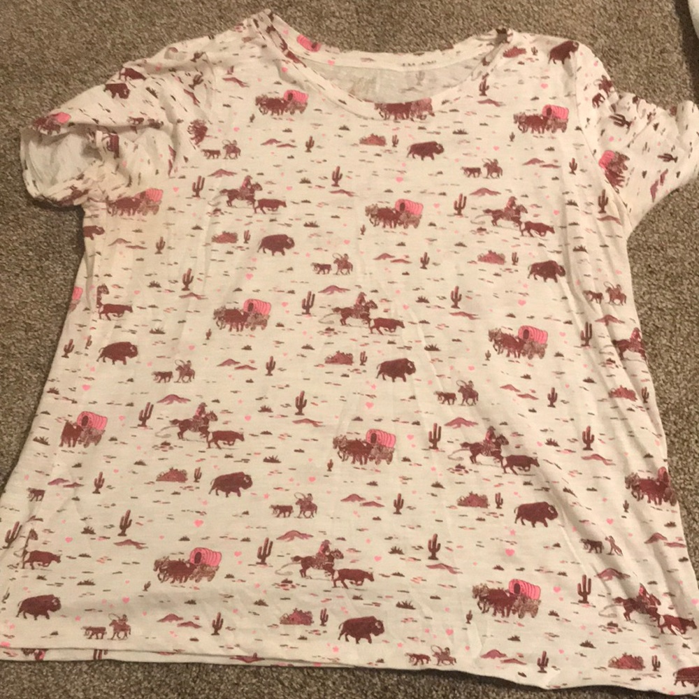 Western Cowboy Cowgirl Tee Shirt